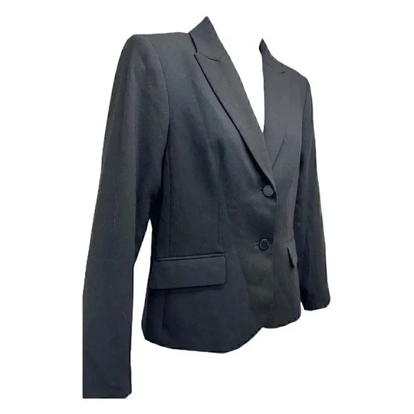 calvin Klein black blazer women's size 6 - Picture 2 of 7